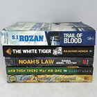Mystery Book Bundle - Trail Of Blood/White Tiger/Noah?s Law/Light Reading +1