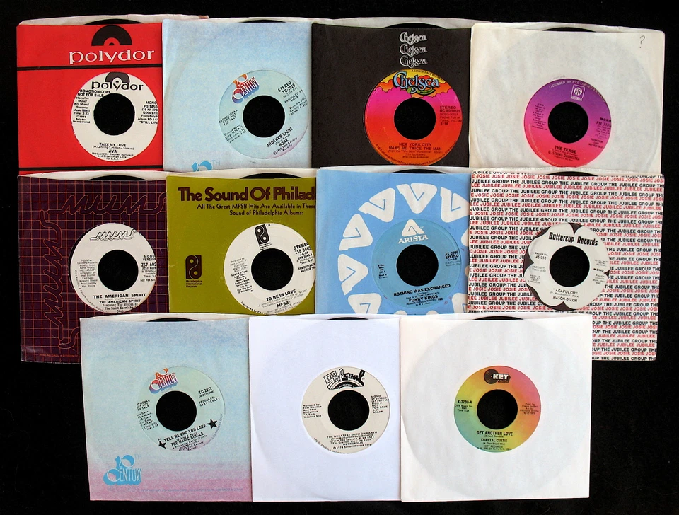11 Near Mint Northern Soul, Funk, Club & Disco 45's Up For Bid-9 Rarer Promos Foto 1 de 1