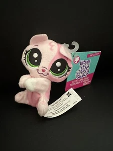 Littlest Pet Shop Clip a Pet Party Kalikoco 4 Zoll rosa Plüsch Neu mit Etikett - Bild 1 von 1