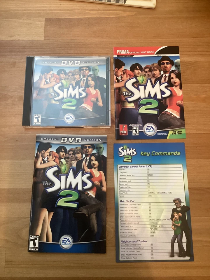 The Sims 2: Special DVD Edition (PC, 2004) game + instruction manual + inserts - Image 1 of 1