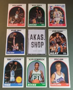1989-90 NBA Hoops Basketball Trading Cards Sammelkarten Auswahl choose 201 - 352 - Bild 1 von 128