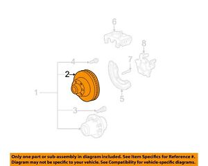 FORD OEM 05-10 F-450 Super Duty Brake Components-Rotor Right 5C3Z2C026CA