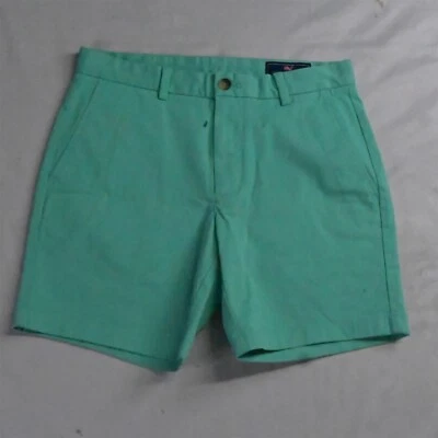 vineyard vines 30 x 7 «зеленый эластичной выше колена бедра мужской выключатель Chino шорты - Изображение 1 из 4