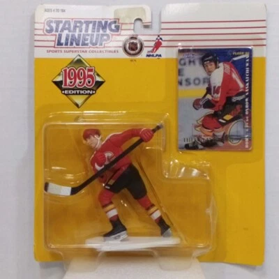 NHL VTG- 1995 Kenner  Starting Lineup "Theoren Fleury Calvary Flames"  Free Ship - Image 1 of 4