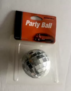 Mirror Disco Ball Silver Hanging Party Disco Ball In Car , Suv . New Condition - Picture 1 of 5