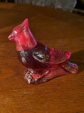 Vintage Avon Cardinal Red Bird Charisma Cologne Decanter, New Unused