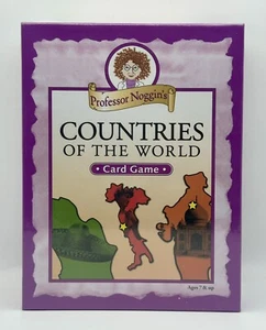 Professor Noggin's COUNTRIES OF THE WORLD Educational Card Game - New Sealed! - Picture 1 of 4