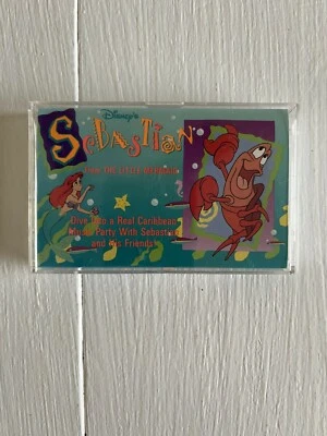 Disney's Sebastian from the Little Mermaid Cassette BRAND NEW - ORIGINAL PKG - Image 1 of 2