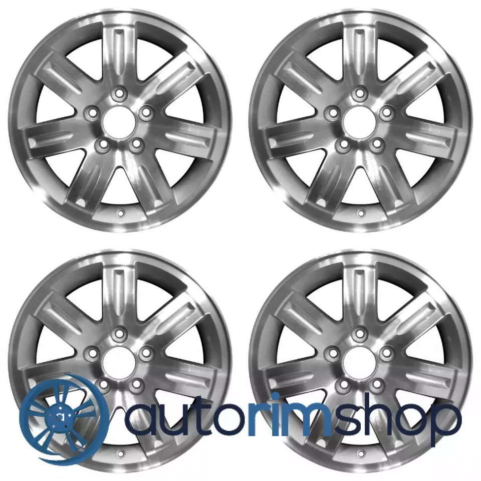 Honda Element CR-V 2003-2008 16" OEM Wheels Rims Set Machined With Silver - Image 1 of 1