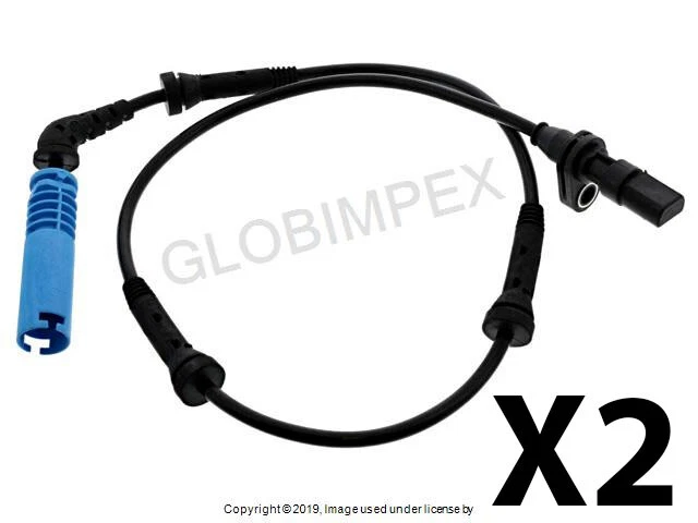 BMW 325xi 330xi (2001-2005) ABS Sensor FRONT LEFT AND RIGHT (2) BREMI + WARRANTY - Image 1 of 1