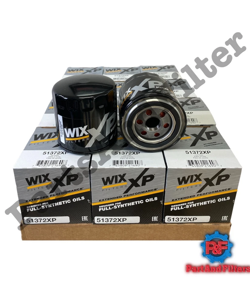 Filtro de aceite Wix 51372XP reemplazo Ford F1AZ-6731-A (paquete de 12) Foto 1 de 2
