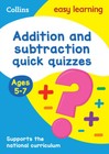 Produktbild - Addition & Subtraction Quick Quizzes Ages 5-7 (Collins Easy Learning KS1)