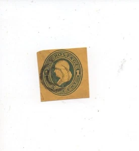 United States used cut square U116a fancy cancel - Picture 1 of 2