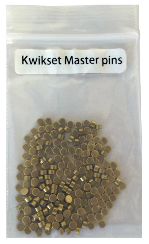 HOUSE GUARD HARDWARE 200 Pieces PC Kwikset Rekey Master Pins #2 Locksmith Rekeying Pin Kits