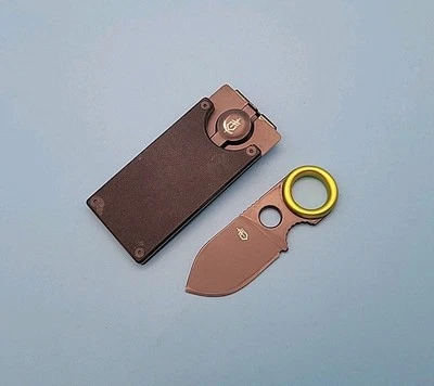 Gerber Gear GDC Clip para Dinero con Pequeña Hoja Fija Navaja de Bolsillo Foto 1 de 4