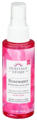 Agua de rosas Heritage con atomizador 4 oz (paquete de 6) Foto 1 de 1