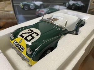 Kyosho 1/18 Triumph TR3S No.26 Race Car Diecast Model Car with Box Rare - Picture 1 of 14