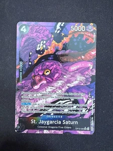 St. Jaygarcia Saturn Alt Art (OP13-083 R) One Piece TCG (ENGLISH) - Picture 1 of 2
