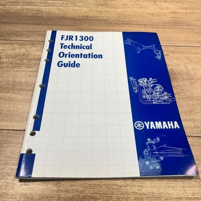 YAMAHA OEM GUÍA DE ORIENTACIÓN TÉCNICA MANUAL / 2002 FJR1300 FJR 1300 Foto 1 de 4