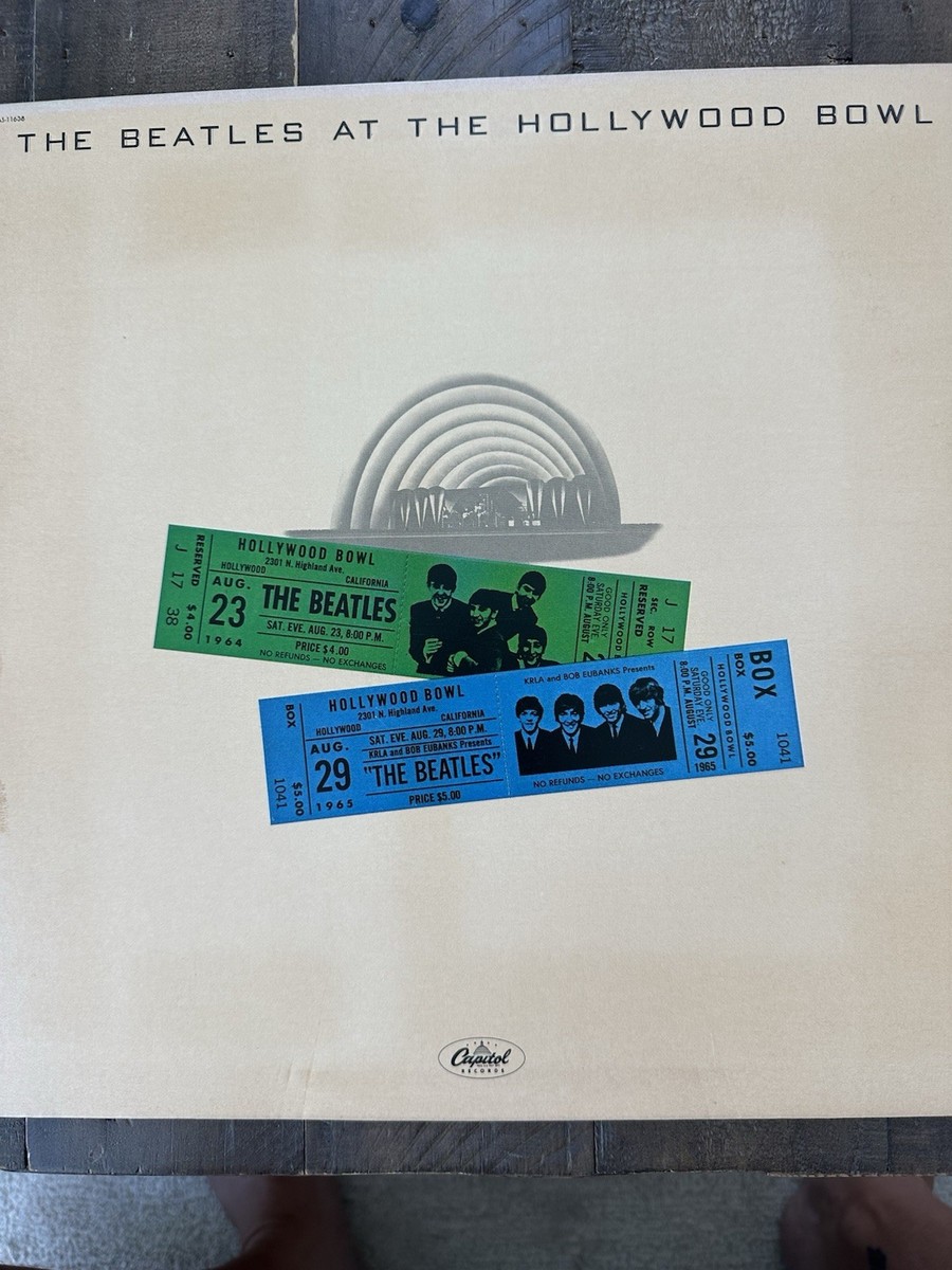 Beatles Hollywood Bowl In Vinyl Records for sale - eBay