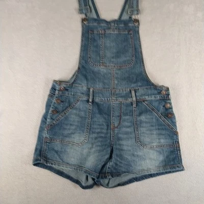 Pantalones cortos con tirantes Vanilla Star Denim para jóvenes grandes elásticos Foto 1 de 4