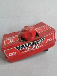 Craftsman Eager 2 rasaerba 2 cicli 3,25 HP serbatoio carburante plastica rossa buona parte OEM - Foto 1 di 20
