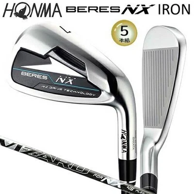 Honma BERES NX IronSet 7-11 5set RH VIZARD FOR NX 45 graphite flex SR new - Image 1 of 4