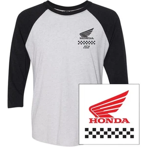 Factory Effex fits HON Wing Baseball T-Shirt (XX-Large, White/Black) - Picture 1 of 3