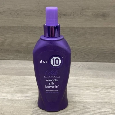 It's a 10 - Silk Express Miracle Silk Leave-In Conditioner 10 oz - Image 1 of 4
