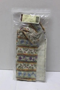 Longaberger Long Serving Basket Liner Botanical Fields 16.5" x 6" x 2" NEW - Picture 1 of 4