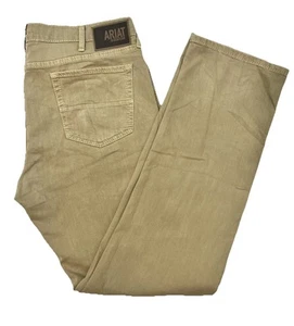 Ariat M7 Slim Fit Straight Leg Grizzly Jeans (10044369) Beige Khaki Men’s 38x34 - Picture 1 of 11