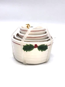Seltene Backstube von Masterclass Weihnachten Stechpalme Urlaub Messbecher Vintage - Bild 1 von 11