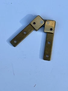 16 Paar Martin and Company Englisch Messing 2-1/2" Kartentisch Scharnier Sets - Bild 1 von 6