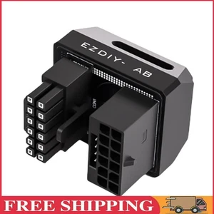12VHPWR 180 Adapter 16 Pin GPU Stromanschluss für RTX 3090Ti (Schwarz STD) - Afbeelding 1 van 11