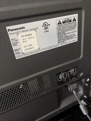 TV de plasma Panasonic 48 polegadas TV-P4S1 - Imagem 1 de 2