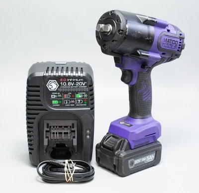 (MA5) Kit de llaves de impacto de accionamiento inalámbricas Infinium 1/2" Matco Tools 20V+ MCL2012BIG Foto 1 de 4