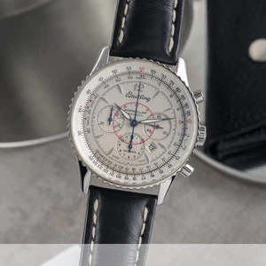Breitling Montbrillant Cronógrafo Acero Automático Reloj Hombre Ref. A41330 - Imagen 1 de 14