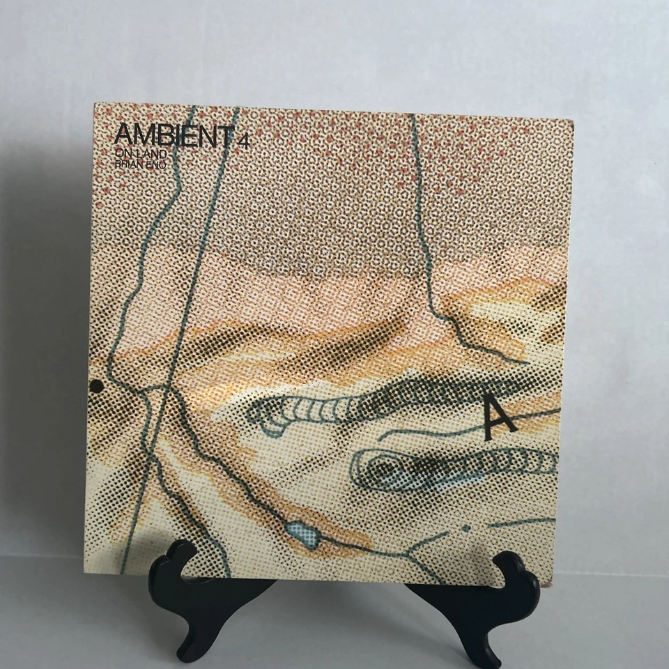 Brian Eno - Ambient 4 (On Land) US orig' Edition EG LP 1982 - Image 1 of 4