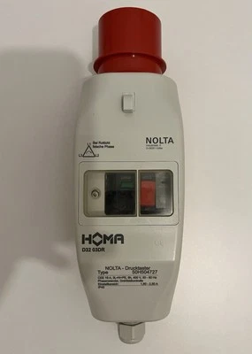 Prise de protection / sectionnement moteur triphasé - NOLTA - Photo 1/3