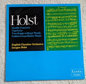 Vinyl LP Holst Various English Chamber Orchestra Conducted by Imogen Holst - Picture 1 of 4