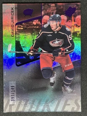 David Jiricek 2022-23 Upper Deck SPx Rookies Colored HoloFoil /149 #190 - Image 1 of 2