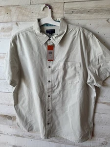 NWT Margaritaville Men's Birch Button Down Shirt Size XXL - Picture 1 of 2