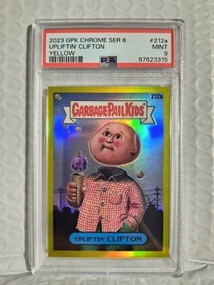 2023 GPK CHROME YELLOW #212a UPLIFTIN' CLIFTON 252/275 - Image 1 of 3