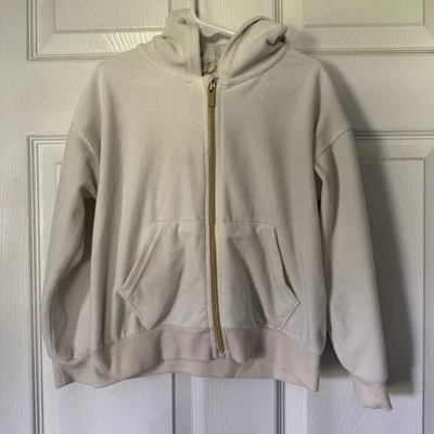 Chaqueta con Capucha Jessica Simpson Niñas Crema Cremallera Talla Pequeña 6 Foto 1 de 4