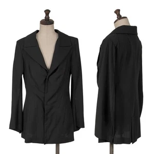 Yohji Yamamoto FEMME Wool Gaba Flare Sleeve Jacket Size S(K-162017) - Picture 1 of 12