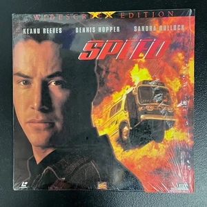 Speed (1993) LASERDISC Keanu Reeves Sandra Bullock Widescreen Edition Read Notes - Picture 1 of 1