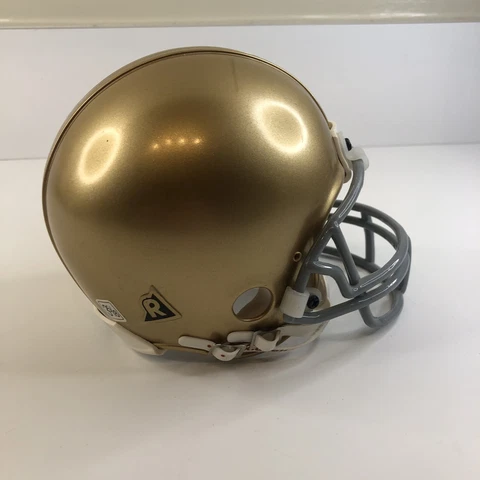 Riddell Notre Dame Fighting Irish Mini Helmet - Gold Cover