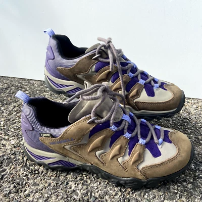 Туфли туристические женские Merrell Chameleon Shift вентилятор размер 7 коричневые фиолетовая кожа - Изображение 1 из 4