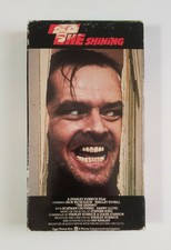 The Shining Vhs Warner Green Stripe 1986 Stanley Kubrick Jack Nicholson Horror