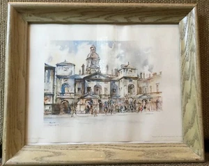 BARRY PITTAR  "CHANGING GUARD" SIGNED & TITLED BY ARTIST FRAMED - Picture 1 of 6